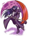  bad_id black_hair boots fingerless_gloves gloves guilty_gear king_of_unlucky kou long_hair midriff scythe testament testament_(guilty_gear) 