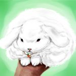  carrot inaba_tewi inaba_tewi_(bunny) itsuku rabbit realistic solo touhou 