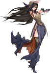  akumajo_dracula armor armpits bare_shoulders black_hair boots breastplate castlevania castlevania:_order_of_ecclesia faulds green_eyes long_hair shanoa simple_background solo thigh-highs thigh_boots thighhighs white_background 