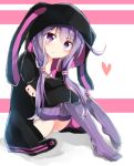  blush hoodie jacket long_hair low_twintails purple_eyes twintails violet_hair vocaloid yuzuki_yukari 