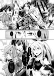  armored_aircraft_carrier_oni comic explosion hiryuu_(kantai_collection) kantai_collection quiver ray83222 souryuu_(kantai_collection) translated 