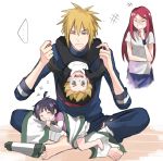  ... blonde_hair blue_eyes grandfather_and_granddaughter grandfather_and_grandson grandmother_and_granddaughter grandmother_and_grandson hair_ornament hairclip md5_mismatch namikaze_minato naruto purple_hair redhead scroll sleeping uzumaki_boruto uzumaki_himawari uzumaki_kushina warable 