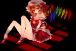  flandre_scarlet hat ribbon touhou wings yukirar 