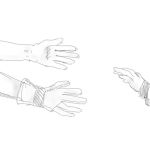  2girls comic gentletiger hands kaga_(kantai_collection) kantai_collection lowres monochrome multiple_girls outstretched_hand tagme yugake zuikaku_(kantai_collection) 