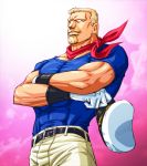  1boy beard blonde_hair c-7_(assate) captain_tennille facial_hair gloves hat holding holding_hat jojo_no_kimyou_na_bouken sailor_hat solo 