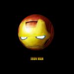  &lt;ro ball face iron_man marvel simple_background 
