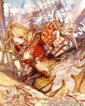 1girl blonde_hair breasts dragon&#039;s_shadow official_art solo tagme yna 