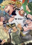  alessi birthmark black_hair blonde_hair blue_eyes brown_eyes brown_hair chain clock_hands daniel_d&#039;arby dio_brando dog earrings enya_geil facial_mark fangs fingernails gakuran gears gloves green_eyes green_hair green_lipstick grey_hair grin hariyama_(toubou_tengoku) hat headband highres iggy_(jojo) interlocked_fingers jean_pierre_polnareff jewelry jojo_no_kimyou_na_bouken joseph_joestar kakyouin_noriaki kuujou_joutarou lipstick long_hair makeup mohammed_avdol n&#039;dour nail_polish no_eyebrows old_woman one_eye_closed pointing pointing_at_viewer ponytail purple_nails red_eyes redhead school_uniform sharp_fingernails silver_hair smile sparkle sunglasses tattoo terence_trent_d&#039;arby vanilla_(sayori) violet_eyes white_hair wristband 