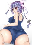  1girl ass breasts i-19_(kantai_collection) kantai_collection large_breasts looking_back solo swimsuit 