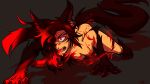  1girl imaizumi_kagerou nude regalclaw solo touhou transformation werewolf 