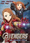  avengers idolmaster iron_man marvel minase_iori takatsuki_yayoi war_machine 