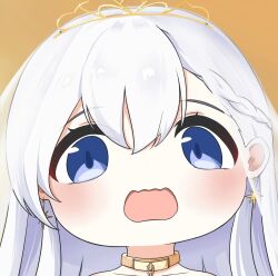 1girl azur_lane belfast_(azur_lane) long_hair open_mouth quancy