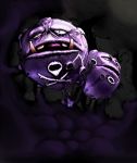  arugeri no_humans pokemon pokemon_(creature) purple realistic solo tusks weezing wrinkled_skin 