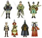  archaic_sealed_heat armor ash_(game) battler black_mage character_lineup classes hideo_minaba itemer knight longsword mage monster_mage rpg stealer sword white_mage witch 