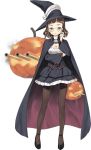  hat jiji kantai_collection official_art pumpkin roma_(kantai_collection) witch witch_hat 