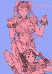  absurdres cammy_white chun-li highres kasugano_sakura sketch street_fighter 