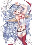  albino ankle_ribbon bandages bird blood bloody_tears buttons eyepatch feathered_wings fuu_kotora looking_at_viewer original personification pigeon pointy_ears red_eyes red_ribbon ribbon silver_hair sleeveless suspenders white_hair white_wings wings 