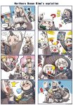  +++ ... 4koma :3 :d ? ahoge airplane anger_vein blush blush_stickers claws comic detached_sleeves doujinshi dress enemy_aircraft_(kantai_collection) gooster highres holding horn horns kantai_collection long_hair manga_(object) mittens northern_ocean_hime open_mouth re-class_battleship red_eyes scarf seaport_hime shinkaisei-kan short_hair silent_comic smile spoken_ellipsis sweatdrop tail violet_eyes white_dress white_hair white_skin |_| 