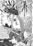  2girls comic firing hood kantai_collection multiple_girls re-class_battleship shinkaisei-kan sniper toritora 