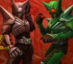  kamen_rider kamen_rider_kabuto_(series) kamen_rider_kick_hopper kamen_rider_punch_hopper karee 