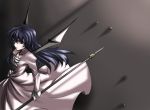  blue_hair haruichi long_hair remilia_scarlet touhou weapon wings 