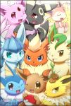  anger_vein blue_eyes brown_eyes closed_eyes eevee espeon flareon glaceon heart highres ivan_(ffxazq) jolteon leafeon looking_at_viewer no_humans one_eye_closed open_mouth pink_eyes poke_ball pokemon pokemon_(creature) red_eyes smile sylveon umbreon vaporeon violet_eyes yellow_eyes 