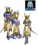  1 1girl breasts long_hair official_art silmeria_valkyrie skirt solo tagme valkyrie_profile white_background 