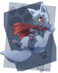  artist_name clothed_pokemon dated highres ivan_(ffxazq) no_humans open_mouth paw_print pokemon pokemon_(creature) poochyena red_eyes smile solo 