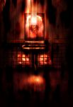  absurdres bathroom flesh_lips highres lips mirror monster mouth no_humans silent_hill silent_hill_2 