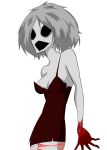  1girl breasts dress highres monster nightgown original silent_hill solo 