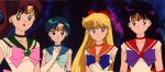  4girls bishoujo_senshi_sailor_moon highres multiple_girls sailor_jupiter sailor_mars sailor_mercury sailor_venus screencap 