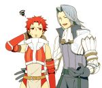  2boys armor blue_hair fire_emblem fire_emblem:_kakusei multiple_boys ouse_(otussger) redhead short_hair soiree viole_(fire_emblem) 