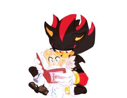  anthro elizabe_(artist) female_child hedgehog human male maria_robotnik shadow_the_hedgehog sonic_(series) teenage 