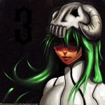  arrancar bleach espada green_eyes green_hair neliel_tu_oderschvank 