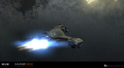  3d absurdres caldari_state_(eve_online) clouds combat_ship_(eve_online) commentary company_logo company_name copyright_logo copyright_name cruiser_(eve_online) dated english_commentary eve_online fire flying glowing grey_background grey_theme highres ishukone_corporation_(eve_online) logo maya_(medium) military_vehicle no_humans official_art photoshop_(medium) radio_antenna realistic science_fiction shadow space spacecraft star_(sky) starry_sky_background thrusters vehicle_focus vehicle_name ymir_jonsson 