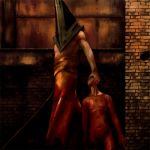  blood corpse helmet male_focus monster muscle pyramid_head silent_hill silent_hill_(movie) silent_hill_2 sword weapon 