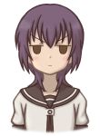  1girl black_hair funami_yui jitome mugen_ouka short_hair solo yuru_yuri 