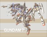  gun gundam gundam_battlefield_record_uc_0081 highres kou_(mechalog) mecha rx-78-7_gundam shield weapon 