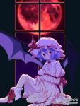  cubetype moon red_moon remilia_scarlet touhou wings yuuki_keisuke 