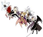  alternate_costume alternate_form armor blonde_hair cape character_request chibi dissidia_final_fantasy dual_persona emperor_(ff2) final_fantasy final_fantasy_ii final_fantasy_ix final_fantasy_vii kuja long_hair magic male multiple_boys one_wing red_hair redhead sephiroth shirtless silver_hair single_wing smiley_face staff starshadowmagician sword trance_kuja weapon wings |_| 