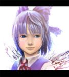  blue_hair child cirno face letterboxed realistic shiroi_karasu touhou 