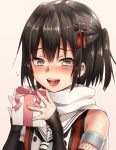  1girl blush happy jewelry kantai_collection looking_at_viewer ring solo 