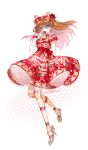  1girl absurdres dress food_themed_clothes full_body highres lolita_fashion long_hair original simple_background sketch solo sptuel white_background 