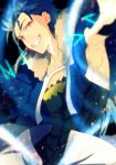  1boy blue_hair cu_chulainn_(fate/grand_order) fate/grand_order fate_(series) kuriiro_benishi lancer solo 