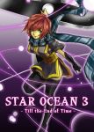  1girl breasts female gloves green_eyes nel_zelpher pmdtpmdt redhead scarf short_hair solo star_ocean star_ocean_till_the_end_of_time thigh-highs 