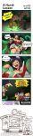  3d_glasses absurdres ahri animal_ears bare_shoulders black_hair blush breasts cleavage comic detached_sleeves english eyeliner facial_mark facial_tattoo food food_stand fox_ears heimerdinger highres illaoi korean_clothes league_of_legends long_hair long_image makeup malcolm_graves master_yi multiple_girls multiple_tails nestkeeper octopus open_mouth tahm_kench tail tall_image tattoo tentacles whisker_markings 