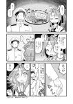  1boy 1girl admiral_(kantai_collection) comic dated highres izumi_masashi kantai_collection monochrome translated twitter_username zuihou_(kantai_collection) 