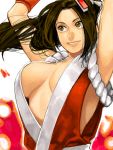  bad_id breasts fatal_fury icym king_of_fighters shiranui_mai sideboob snk solo 