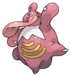  lickilicky long_tongue nintendo no_humans pearl7 pokemon pokemon_(creature) solo tongue tongue_out white_background 