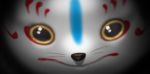  ecat face fox fox_mask highres konnosuke looking_at_viewer mask no_humans solo touken_ranbu whiskers 